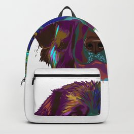Splash Leonberger Dog Backpack | Dogenthusiast, Doggifthim, Gift, Leonbergerdog, Drawing, Dogfriendly, Dogdadgift, Dog, Leonberger, Birthdaygift 