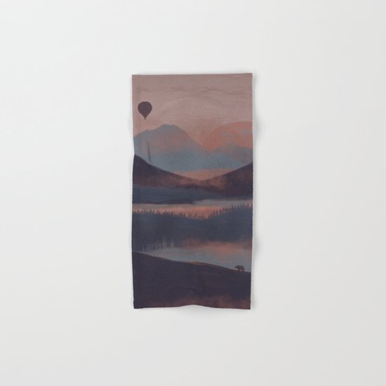 Adrift in the Mountains... Hand & Bath Towel