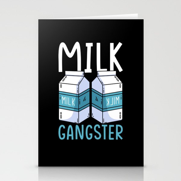 Milk Gangster Stationery Cards