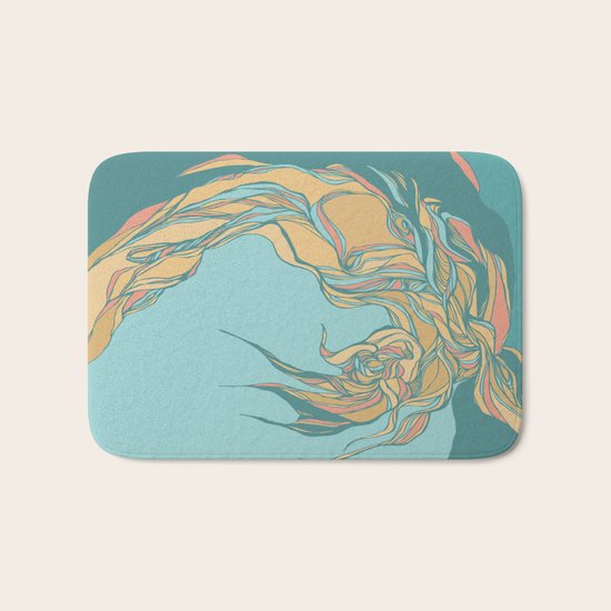 Abstraction Bath Mat