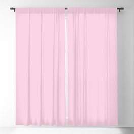 Smile Pink Blackout Curtain