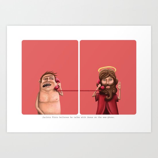 Strange believes 2 Art Print