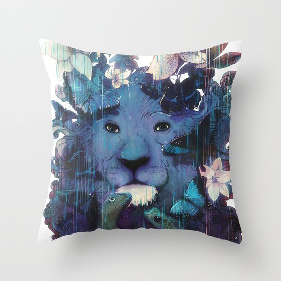 Gloomy me... Throw Pillow