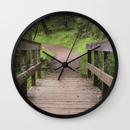 A Walk In The Woods Wall Clock