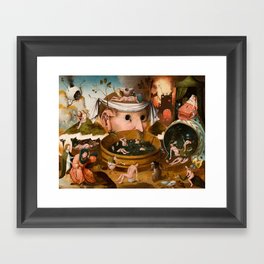 Hieronymus Bosch - The Visions of Tondal, Tondal's Vision, 1479 Framed Art Print