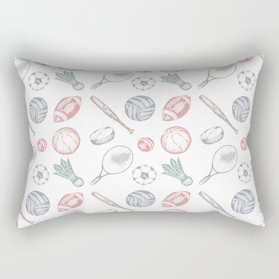 Sports pattern Rectangular Pillow