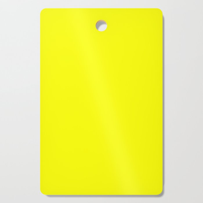 yellow chopping board