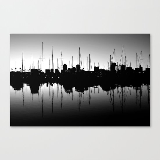 Marina Pulse Canvas Print