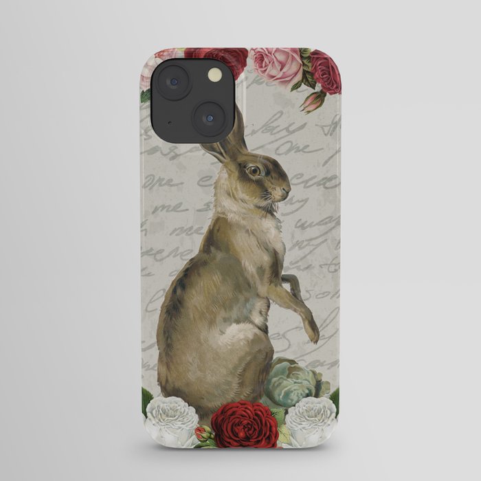 Vintage Easter Bunny iPhone Case