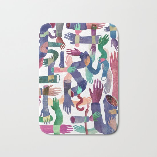 hands Bath Mat