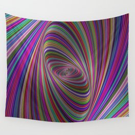 Psychedelic colors Wall Tapestry