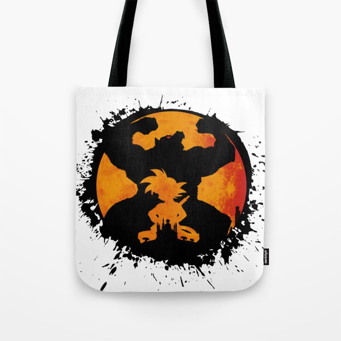Goku Dragon Ball King Monkey Saiyan Primitive Tote Bag By