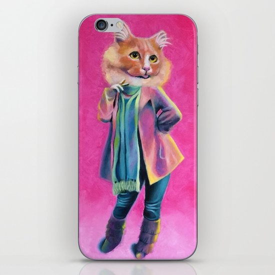 Disco Cat iPhone & iPod Skin