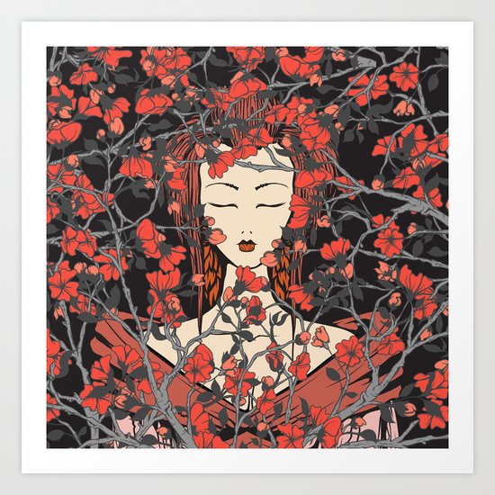 Sleeping Beauty Art Print