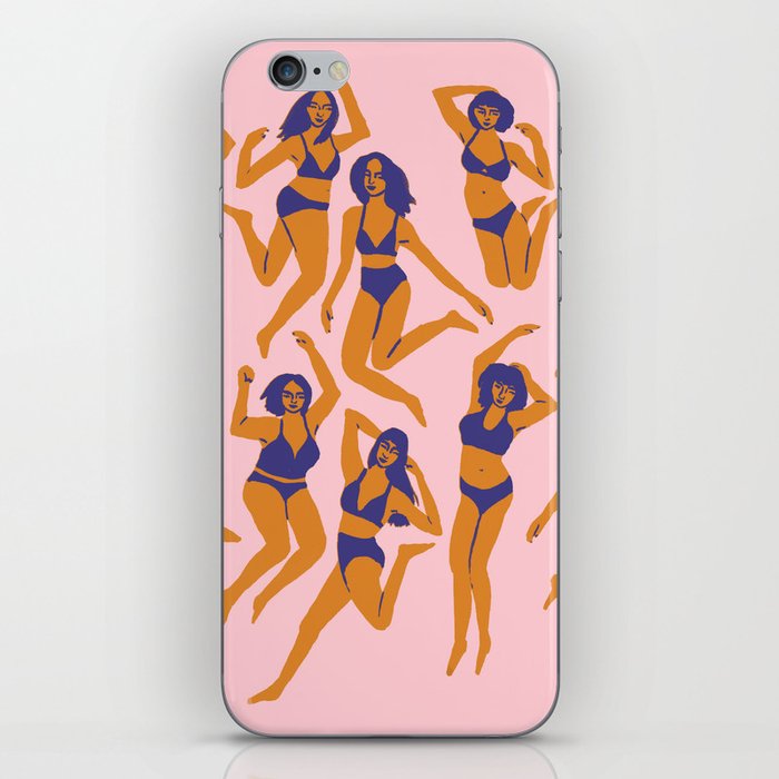 Underwear Dancing - Pink iPhone Skin