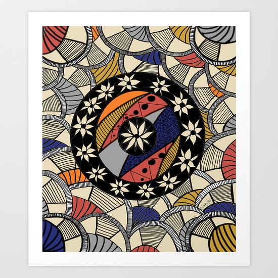Flower Power Art Print
