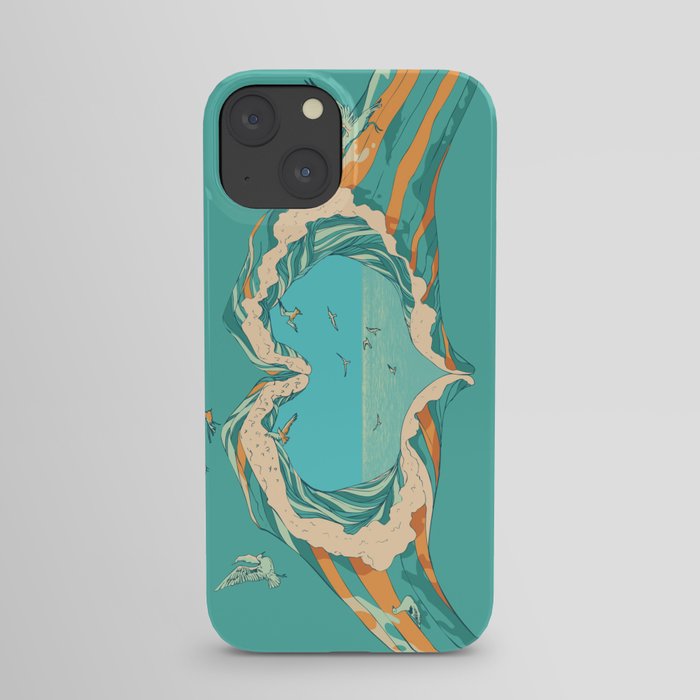 My Heart & The sea iPhone Case