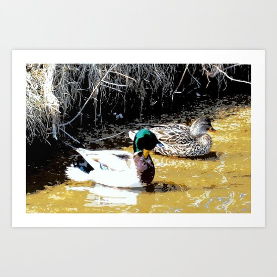 Don't I Look Nice ? Art Print