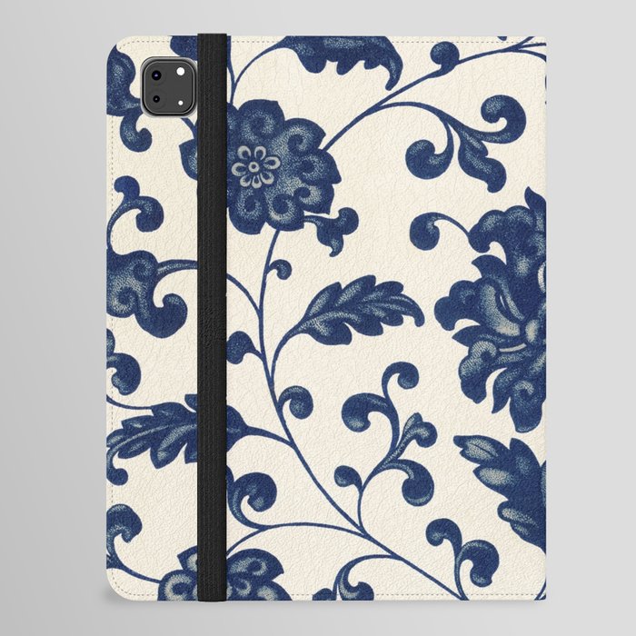 Floral Repeat Pattern 12 iPad Folio Case