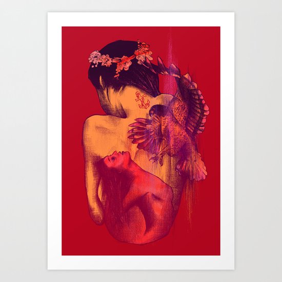 Getting Wild Art Print