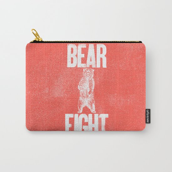 Bear Fight Carry-All Pouch
