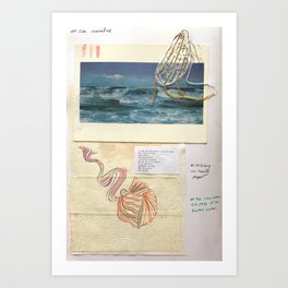 Sea Narrative  Art Print