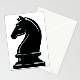 Knight Chess Piece Stationery Card