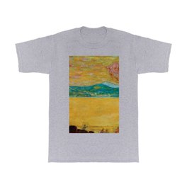 Gulf of St. Tropez, French Riveria coastal Côte d'Azur, France landscape painting by Pierre Bonnard T Shirt