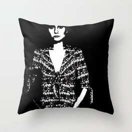 My heart's in pieces, but it still works Throw Pillow