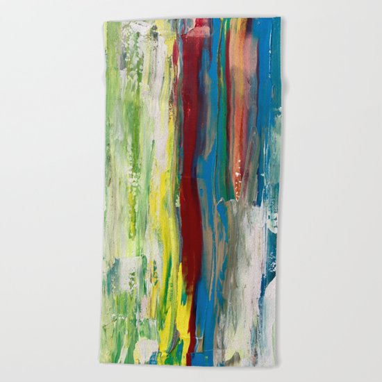 Abstract Painting #3 Beach Towel