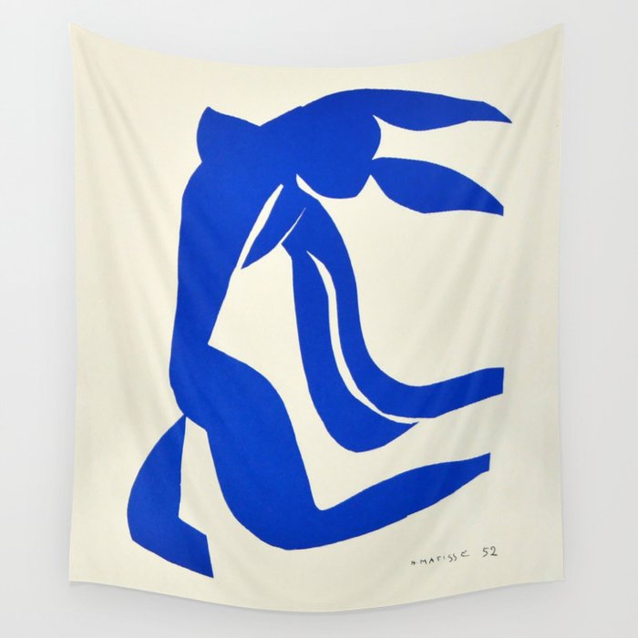 Blue Nude Dancing - Henri Matisse Wall Tapestry
