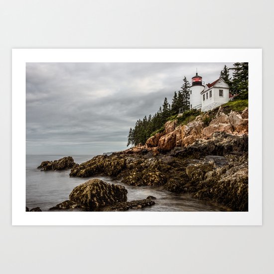 Bass Harbor Lighthouse - Acadia National Park Art Print