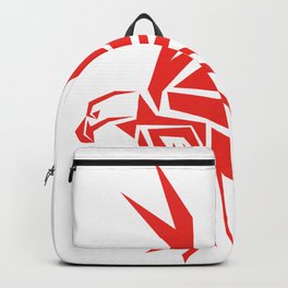 Abstract Red Eagle Backpack