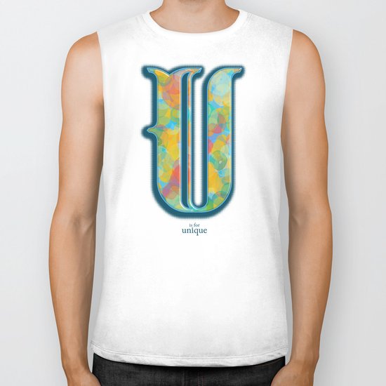 U is for Unique Biker Tank