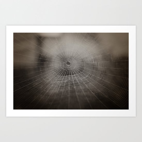 Oh What a Tangled Web We Weave....... Art Print