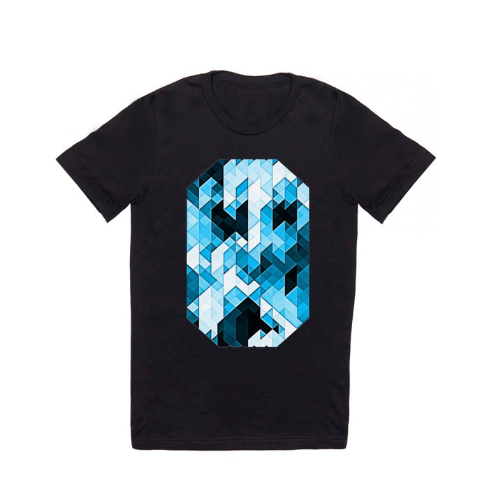 Blue Crystal Confusion T Shirt