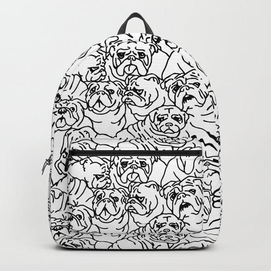 Oh English Bulldog Backpack