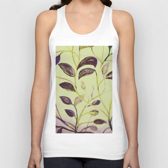 Fall Cool Nights with the Large Moon Unisex Tank Top