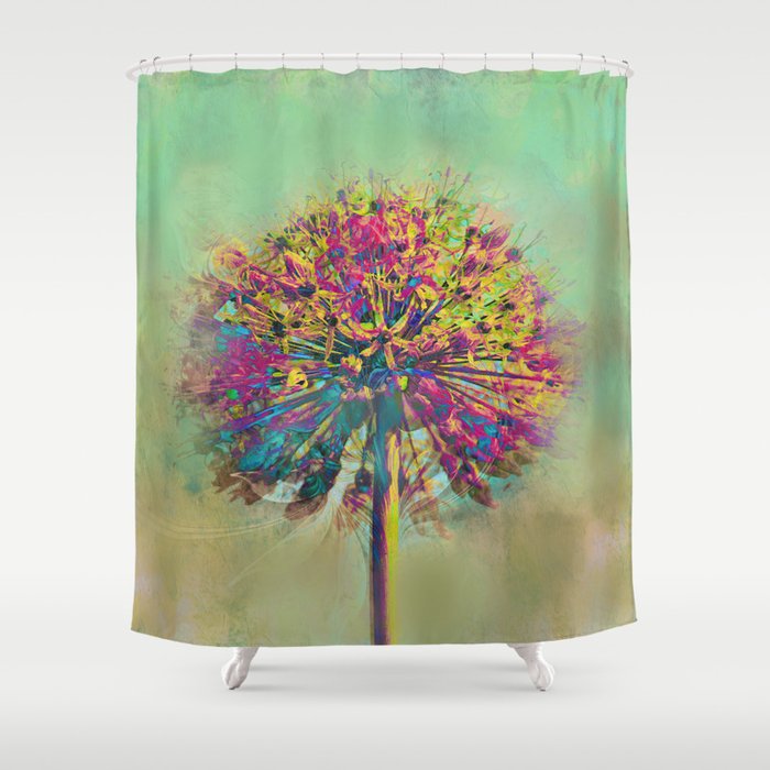 Dandelion Fantasy Shower Curtain By Klaraacel Society6