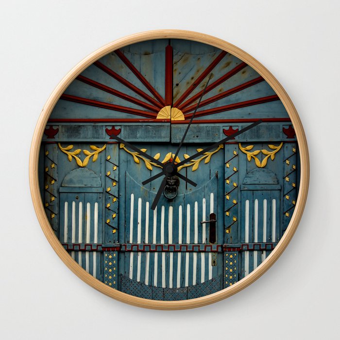 The Gate to Valhalla Wall Clock