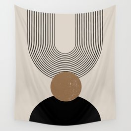 Mid Century Modern Abstract Art 10 Wall Tapestry