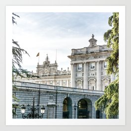 Spain Photography - Royal Palace Of Madrid Art Print