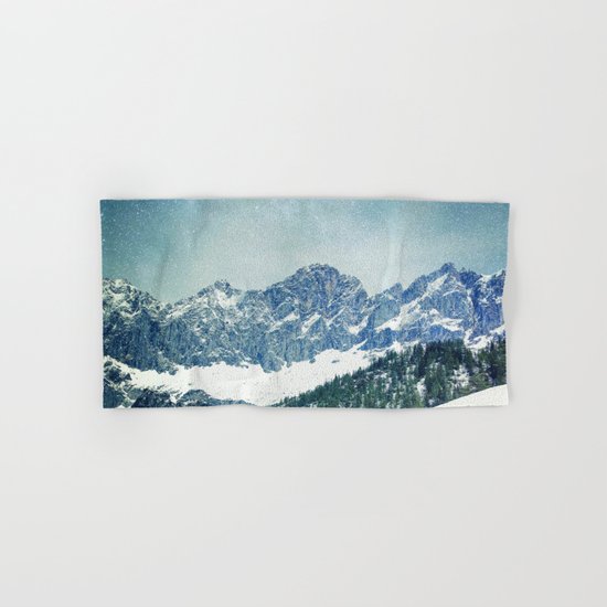 Snow Mountain V3 #society6 #buyart #decor Hand & Bath Towel
