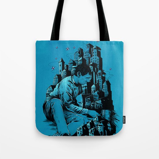The Village Painter Tote Bag