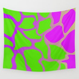 Green and Purple Gradient Wall Tapestry
