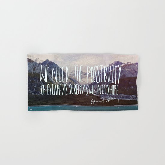 Escape x Alaska Hand & Bath Towel