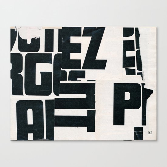 mad a me p Canvas Print