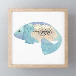 Fish Framed Mini Art Print