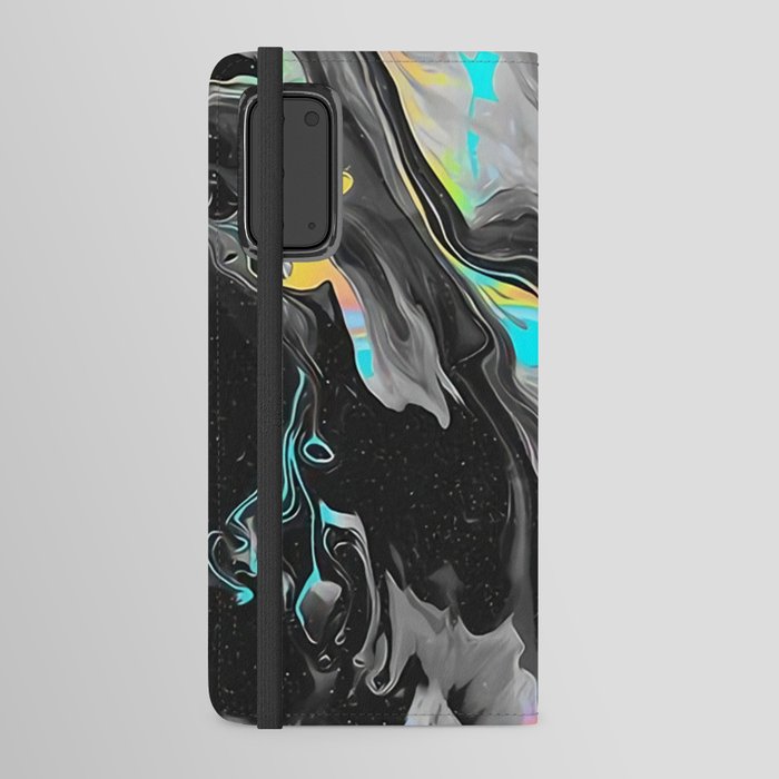 King of Chrome Art Android Wallet Case