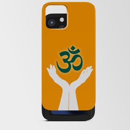 Ohm symbol Hindi iPhone Card Case
